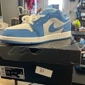 Nike Air Jordan Low SE Blue White Sneakers